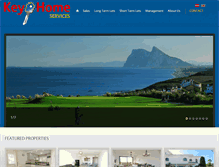 Tablet Screenshot of keyhomeservices.com